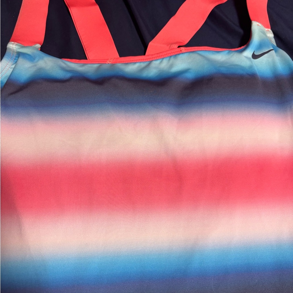 Nike Multicolor Gradient Swim Top